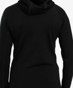 Ulvang Women's Alltime Bridge Hoodie Full Zip Midlayer Black
