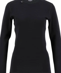Ulvang Women's Comfort 200 Round Neck Black/Black