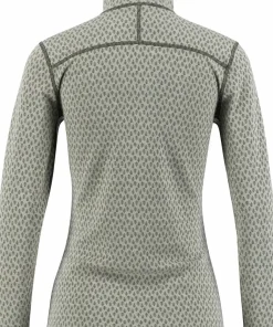 Ulvang Women's Comfort 200 Turtle Neck With Zip Agate Grey/Urban Chic