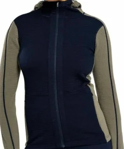 Best Women's Peak Field Hooded Full Zip Midlayer Damtröjor & Skjortor|Skidkläder Dam