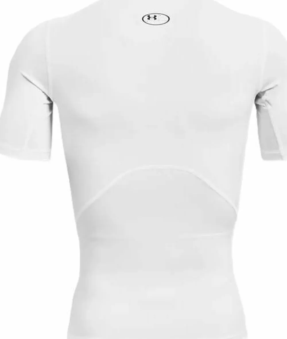 Under Armour Men's Ua Hg Armour Comp SS White Discount