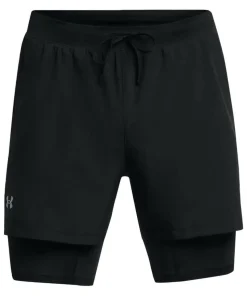 Under Armour Men's UA Launch 5'' 2-In-1 Short Black