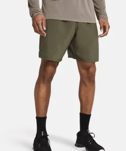 Under Armour Men's UA Tech Woven Wordmark Shorts Marine Od Green Sale