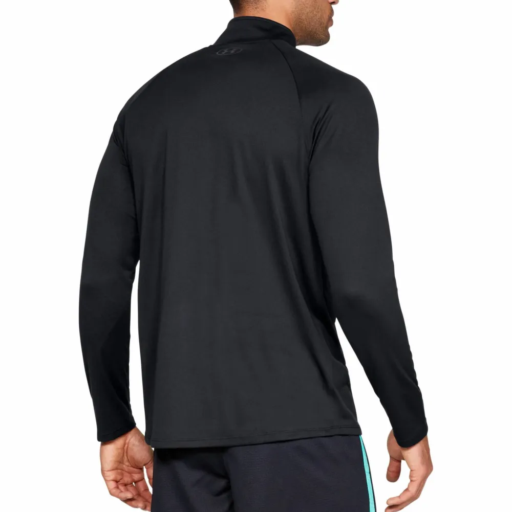 Under Armour Men's UA Tech 2.0 1/2 Zip Black