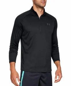 Under Armour Men's UA Tech 2.0 1/2 Zip Black