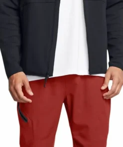 Under Armour Men's UA Unstoppable Fleece Full-Zip Hoodie Black Outlet