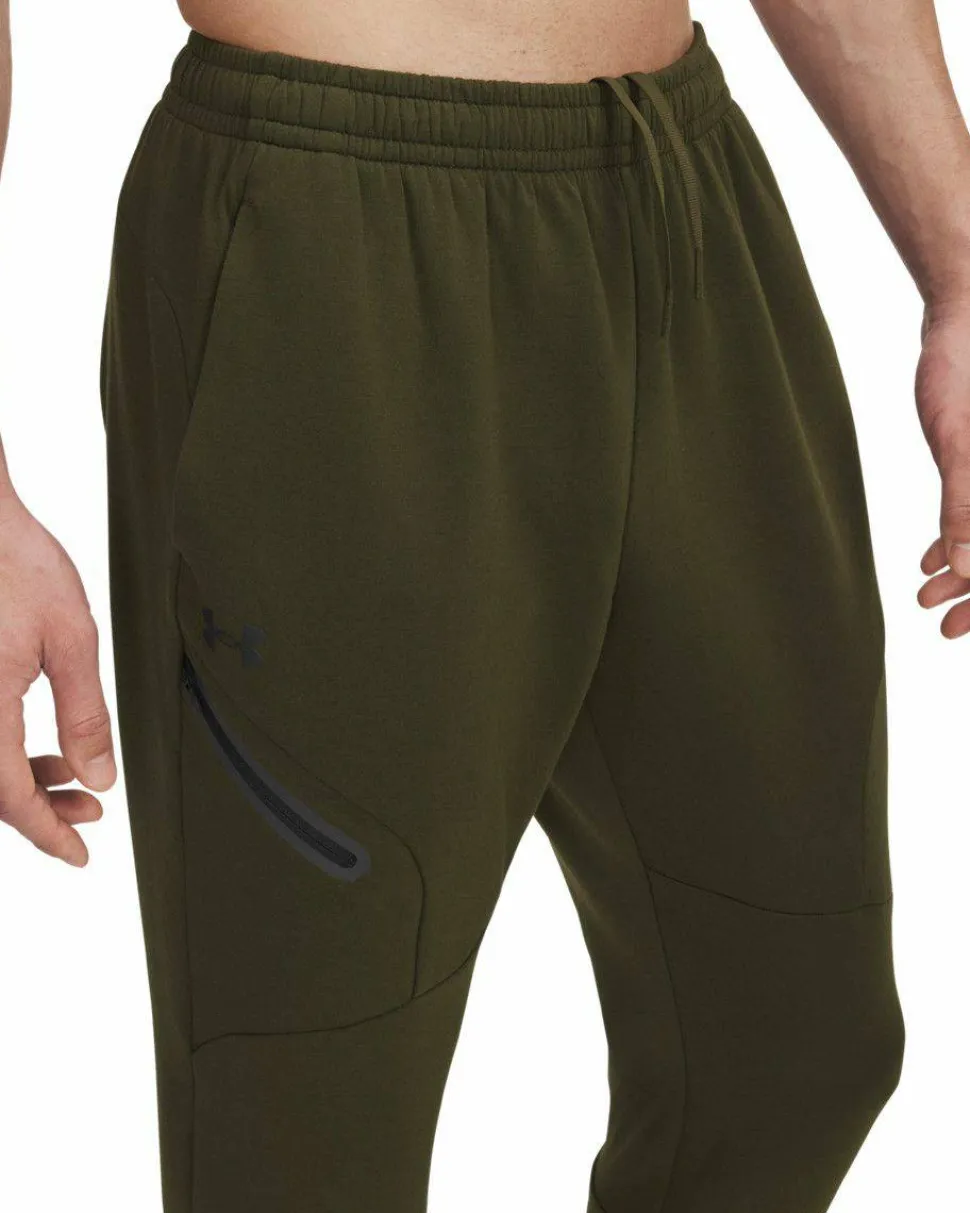 Under Armour Men's Ua Unstoppable Flc Jgr Eu Expedition Green