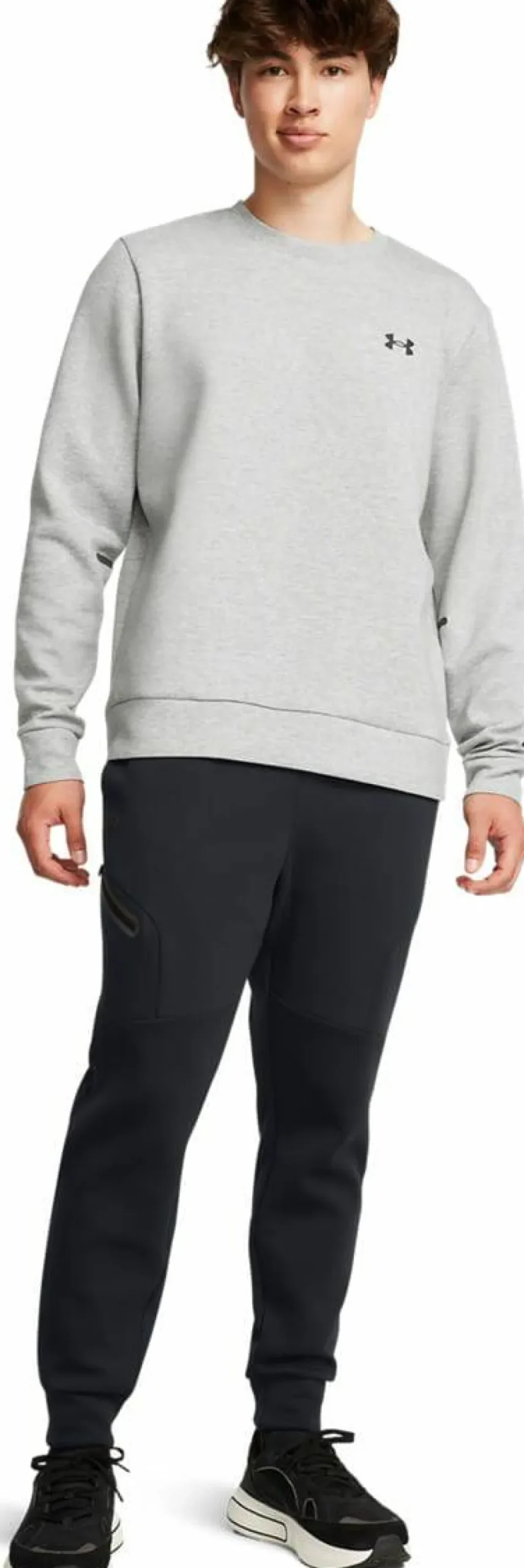 Under Armour Men's Ua Unstoppable Flc Jgr Eu Black