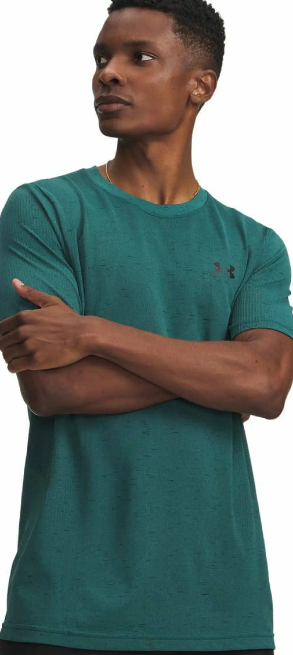 Hot Men's UA Vanish Seamless Short Sleeve Träningskläder Herr