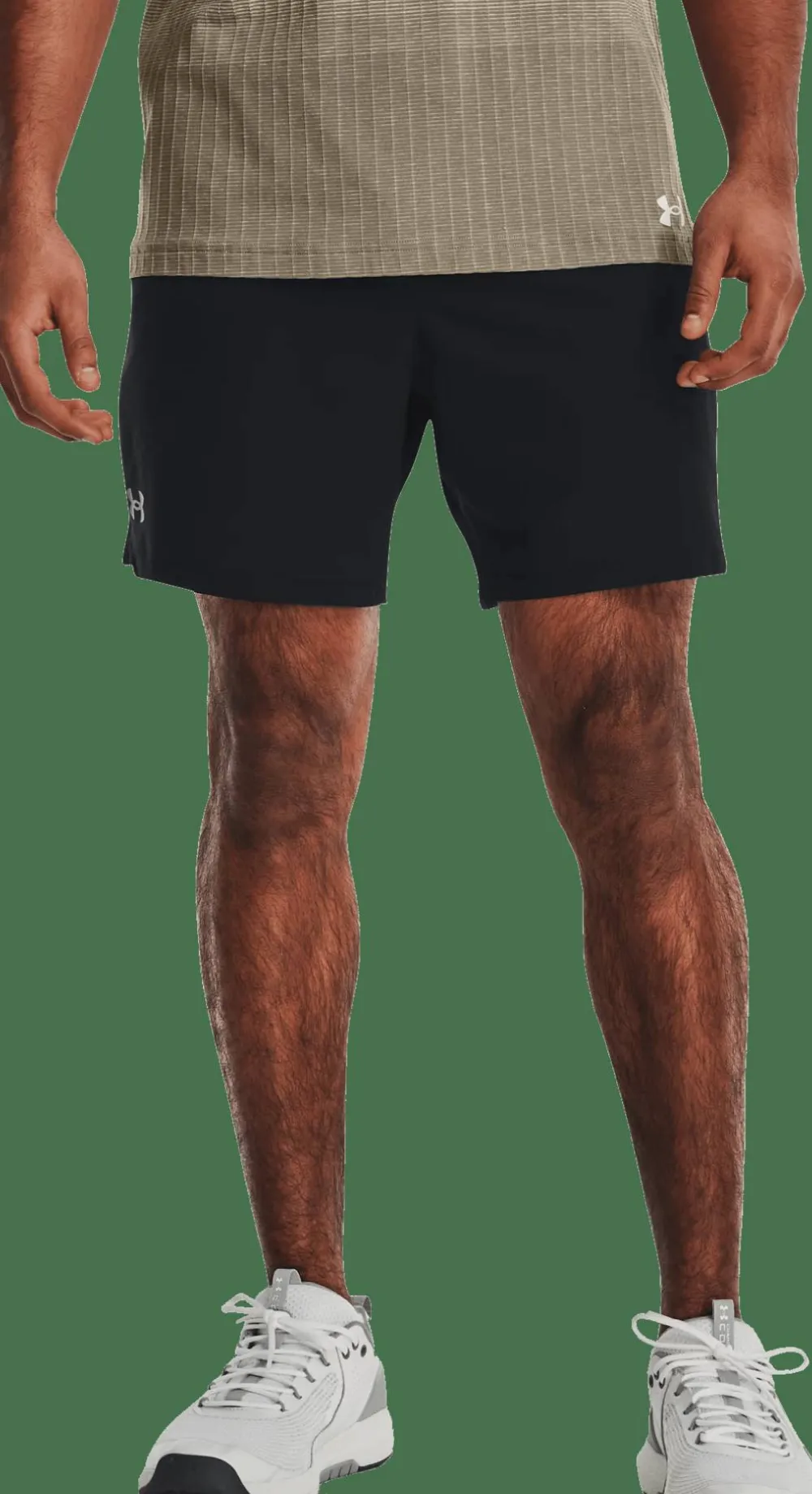 Under Armour Men's UA Vanish Woven 6in Shorts Black Black/Pitch Grey Online