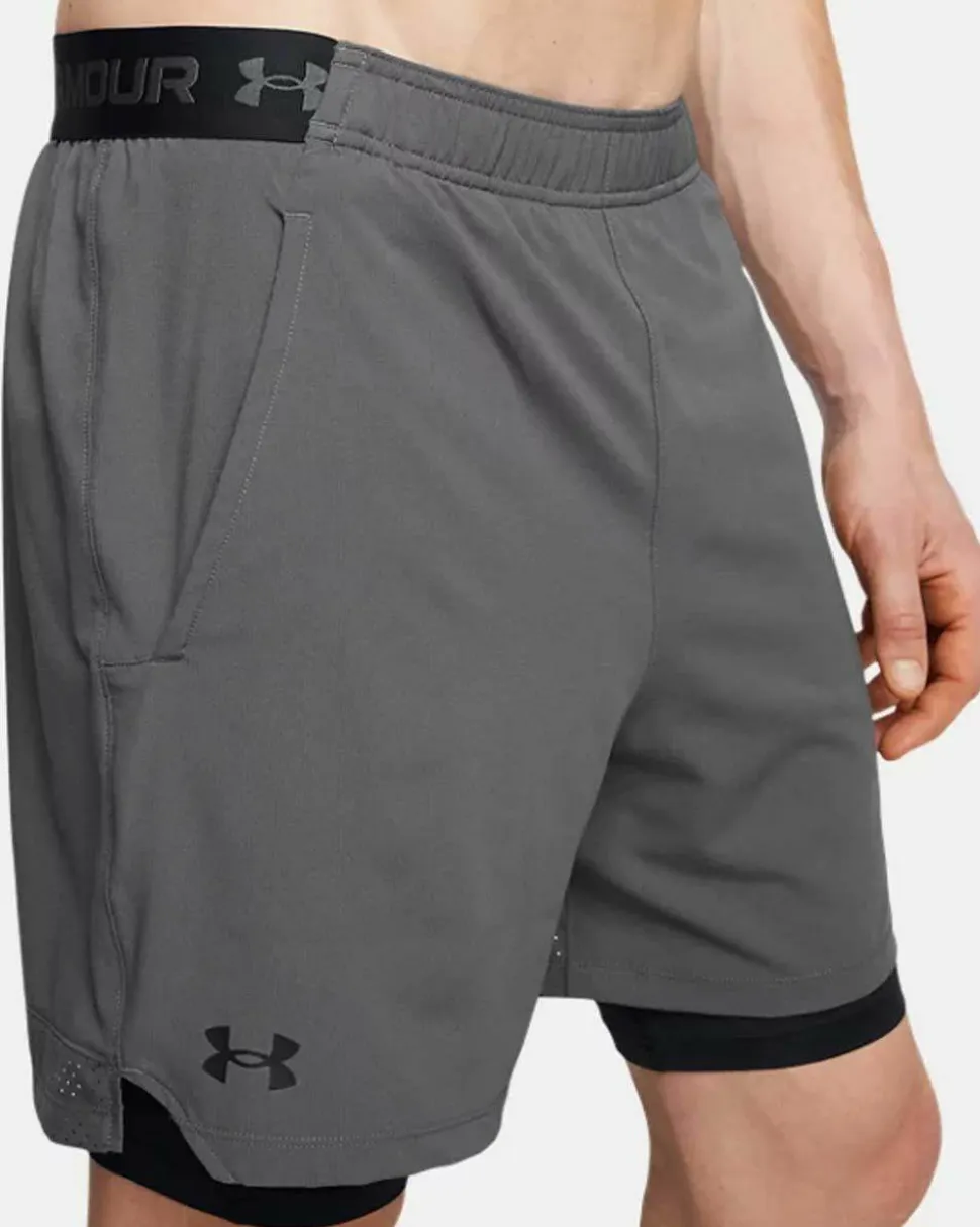 Under Armour Men's UA Vanish Woven 6in Shorts Castlerock 2