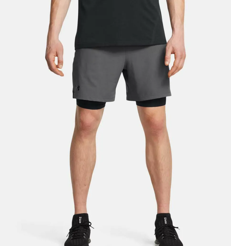 Under Armour Men's UA Vanish Woven 6in Shorts Castlerock 2