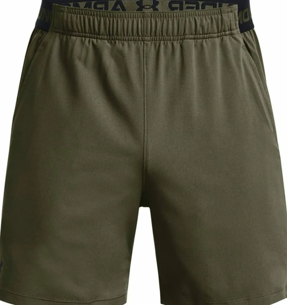Under Armour Men's UA Vanish Woven 6in Shorts Mariane Od Green 3