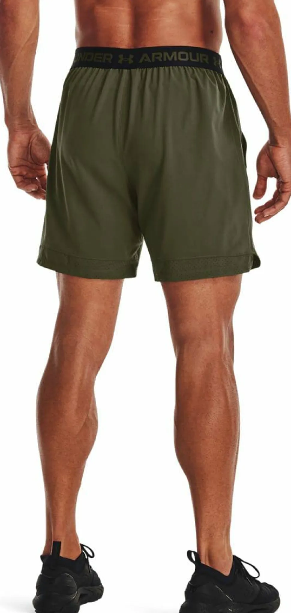 Under Armour Men's UA Vanish Woven 6in Shorts Mariane Od Green 3