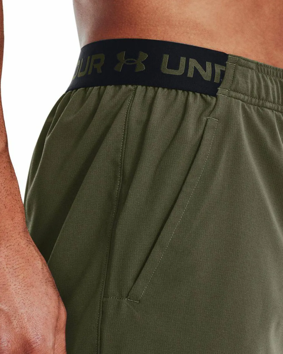 Under Armour Men's UA Vanish Woven 6in Shorts Mariane Od Green 3