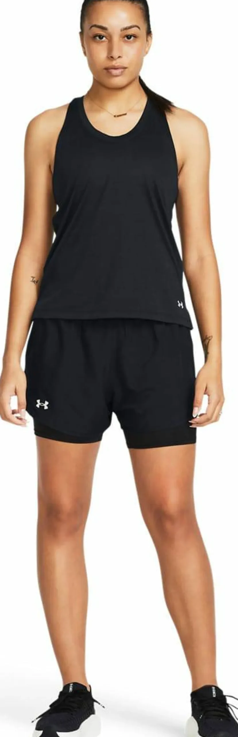 Under Armour Women's Ua Fly By 2in1 Short Black Best