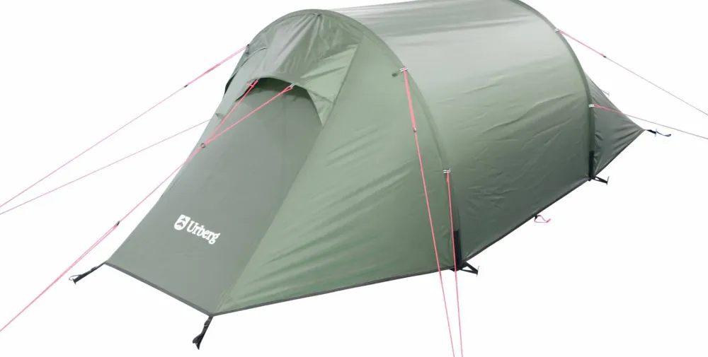 Urberg 3 P Tunnel Tent Kombu Green New