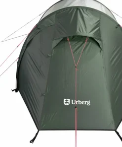 Urberg 3 P Tunnel Tent Kombu Green New