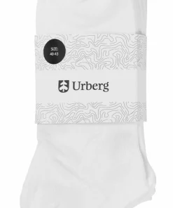 Urberg Bamboo Shaftless Sock 5-Pack Bright White