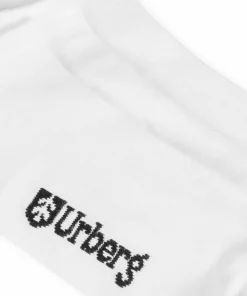 Urberg Bamboo Shaftless Sock 3-Pack Bright White