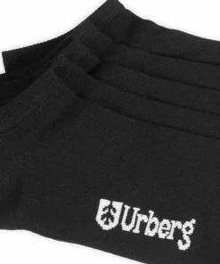 Urberg Bamboo Shaftless Sock 5-Pack Black Beauty Discount