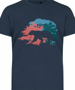 Urberg Juniors' Bamboo Print Tee Midnight Navy Discount