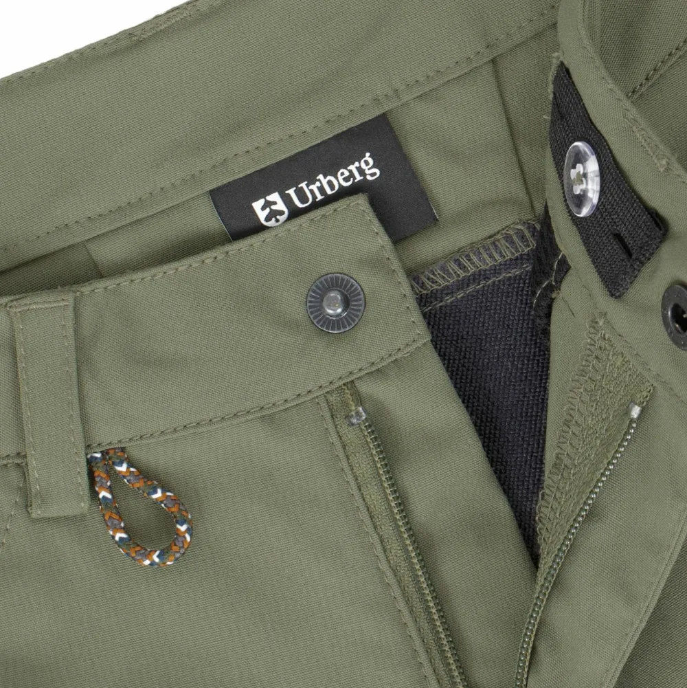 Urberg Juniors' Hiking Stretch pants Deep Lichen Green Discount