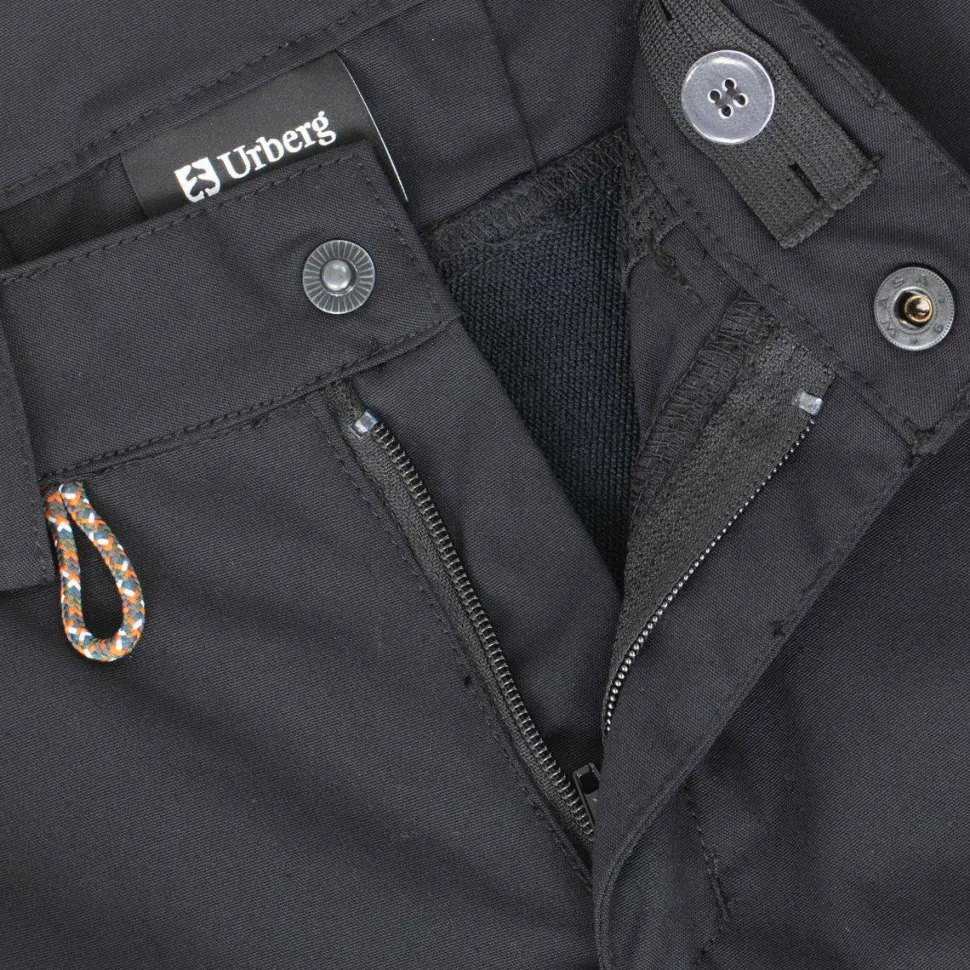 Urberg Juniors' Hiking Stretch pants Black Beauty