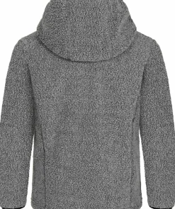 Urberg Juniors' Pile Hoodie Grey Melange Clearance