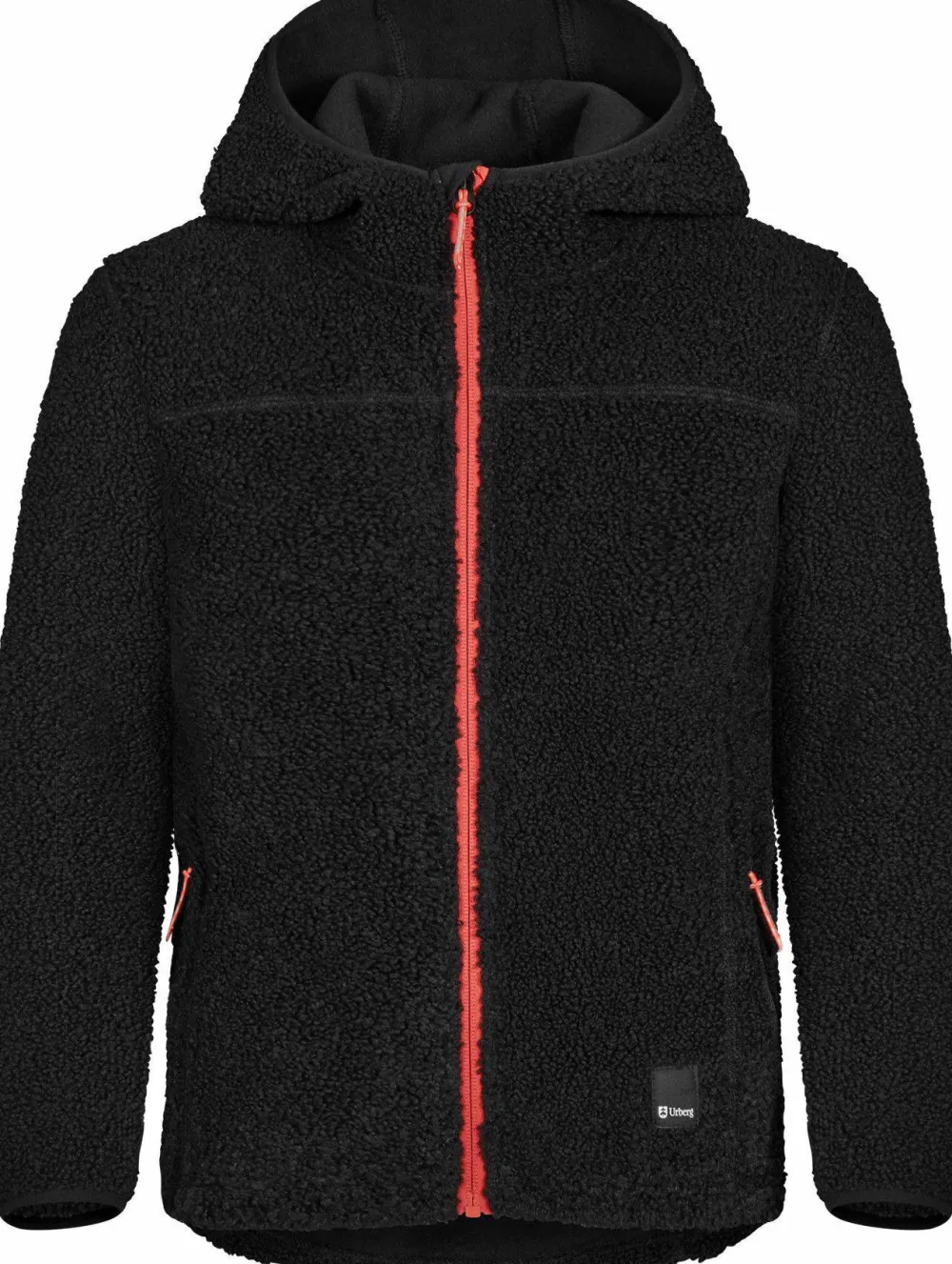 Urberg Juniors' Pile Hoodie Black Beauty