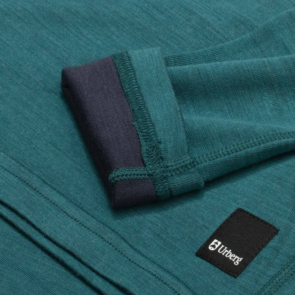 Urberg Juniors' Selje Merino-Bamboo Set Mediterranea/Blue Nights
