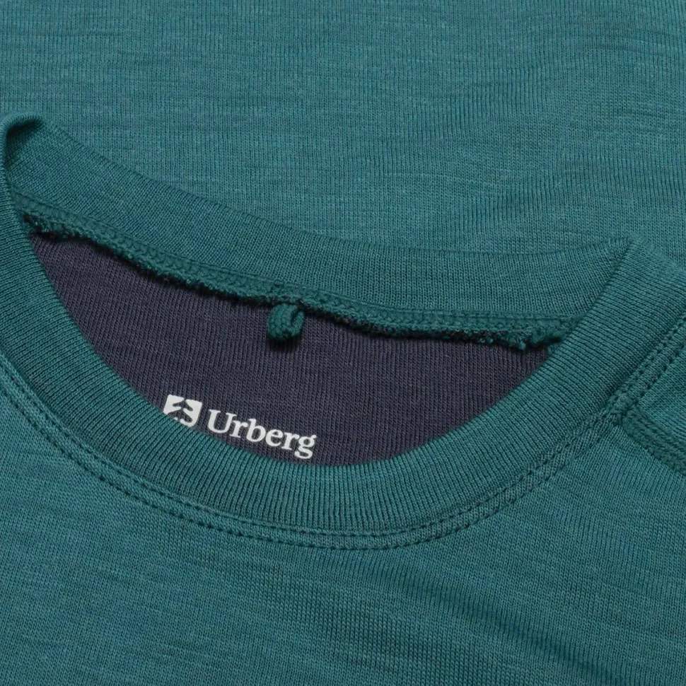 Urberg Juniors' Selje Merino-Bamboo Set Mediterranea/Blue Nights