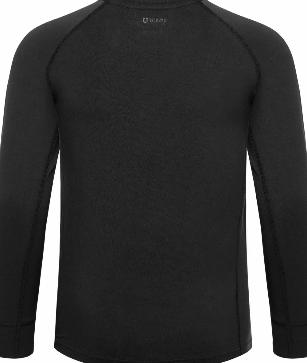 Urberg Juniors' Solid Tree Base Layer Set Black Beauty