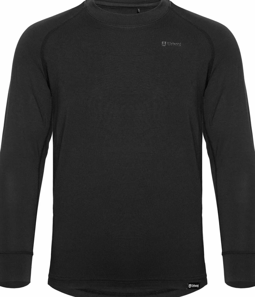 Urberg Juniors' Solid Tree Base Layer Set Black Beauty