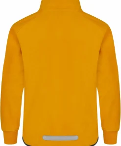 Urberg Juniors' Vindeln Wind Fleece Jacket Sunflower Hot