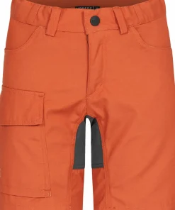 Urberg Kids' Liabygda Hiking Shorts Chili Hot