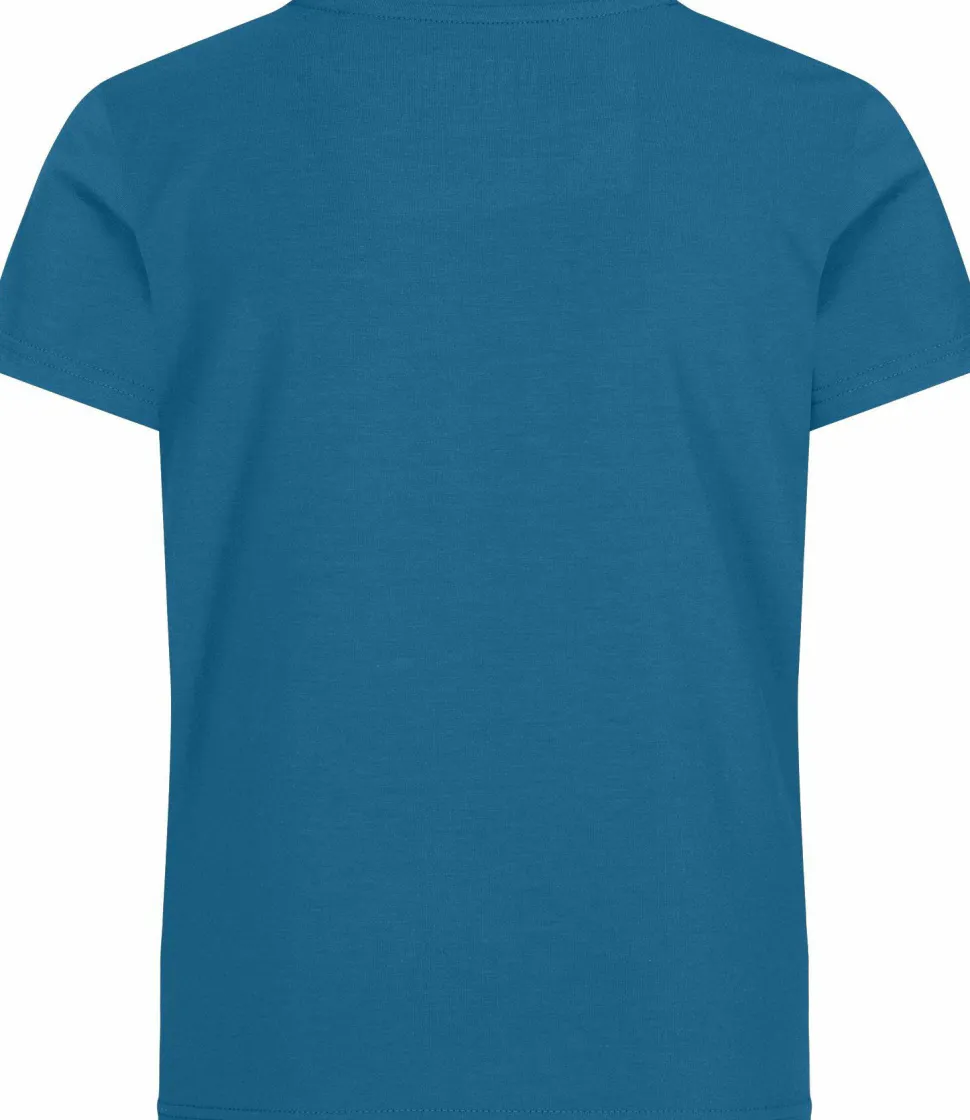 Urberg Kids' Vidsel Bamboo Tee Mallard Blue