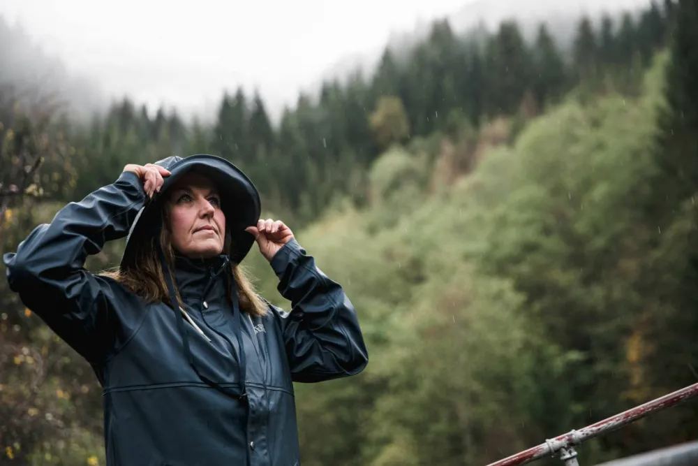 Urberg Malme PU Rain Set Unisex Midnight Navy Outlet