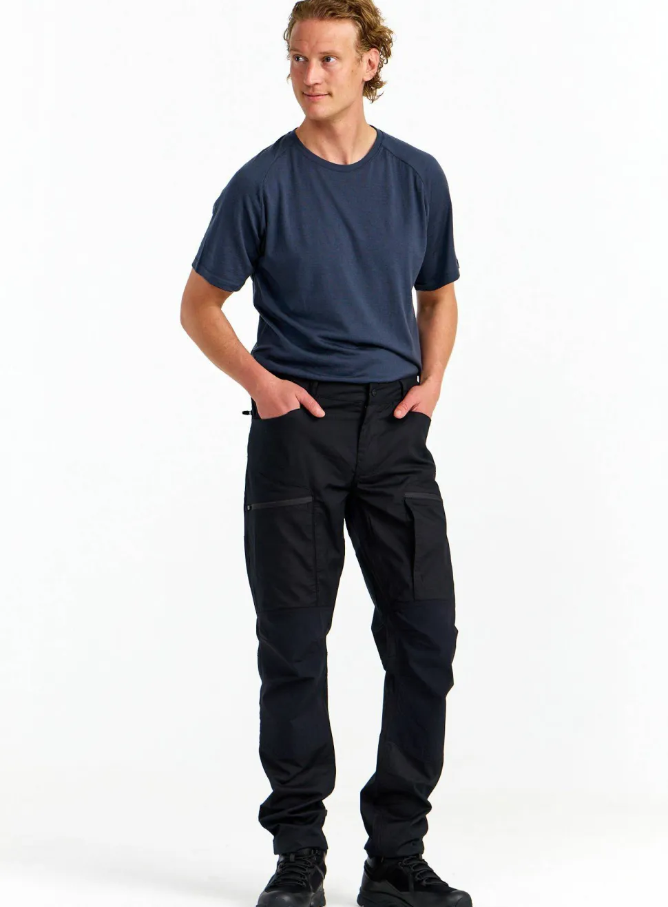 Urberg Men's Hiking Stretch pants Mallard Blue