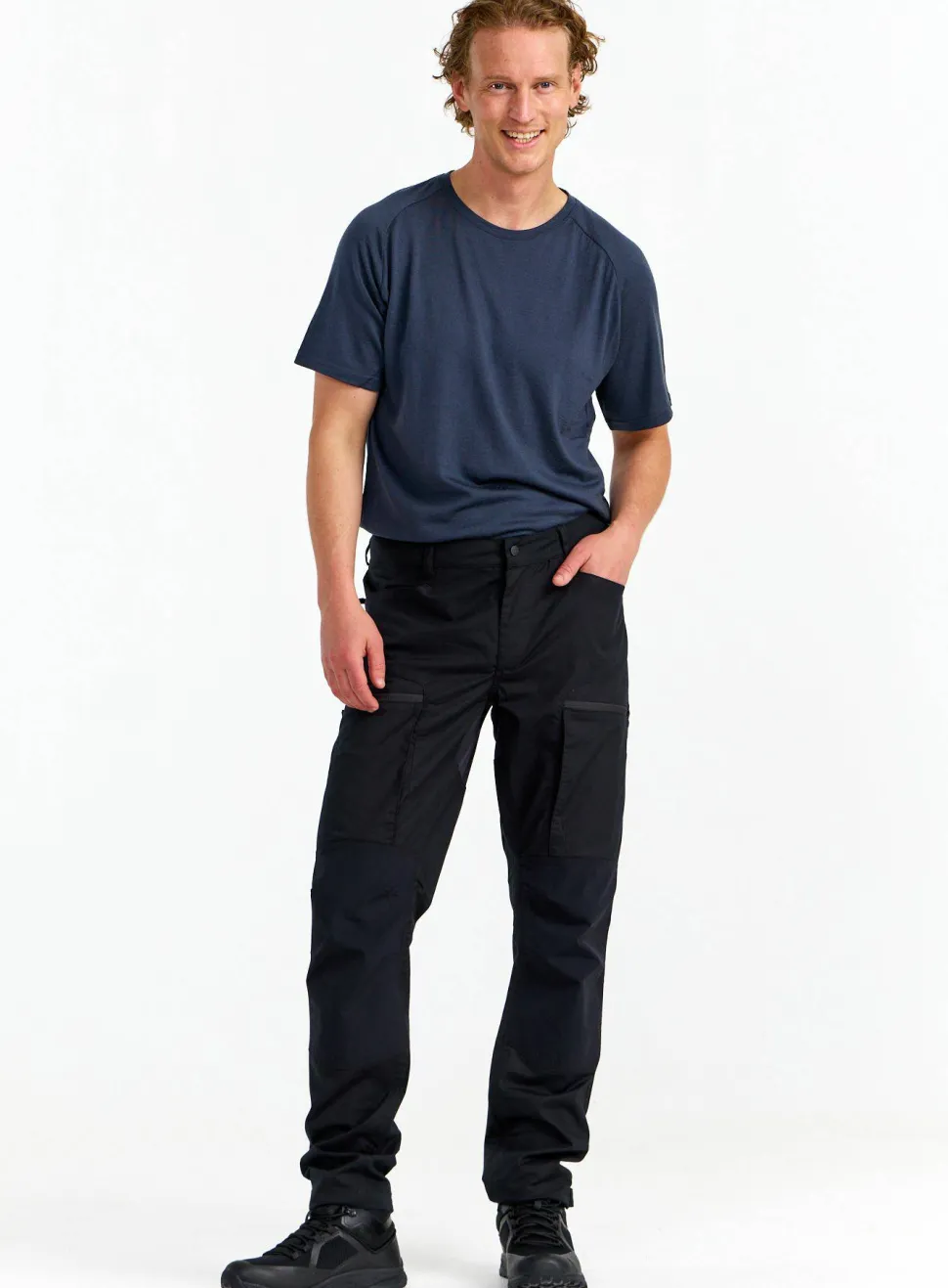 Urberg Men's Hiking Stretch pants Mallard Blue