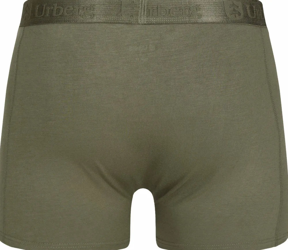 Urberg Men's Isane 3-pack Bamboo Boxers Grey/Black/Green New