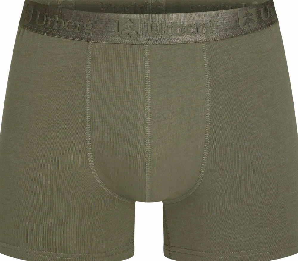 Urberg Men's Isane 3-pack Bamboo Boxers Grey/Black/Green New