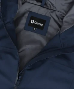 Urberg Men's 2l Everyday Rain Jacket Blue Nights