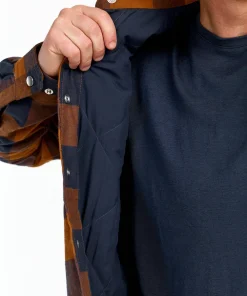Hot Men's Padded Flannel Shirt Herrtröjor & Skjortor