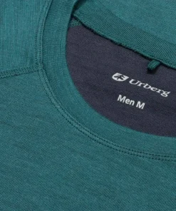 Urberg Men's Selje Merino-Bamboo Top Mediterranea/Blue Nights
