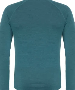 Urberg Men's Selje Merino-Bamboo Top Mediterranea/Blue Nights