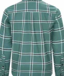 Urberg Men's Two Pocket Flanell Shirt Silver Pine/ Blue Nights