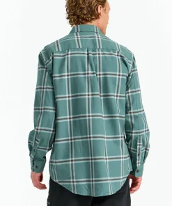 Urberg Men's Two Pocket Flanell Shirt Silver Pine/ Blue Nights