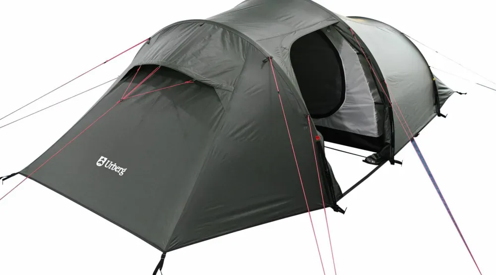 Urberg 3-Person Trekking Tunnel Tent 2,0 Kombu Green Clearance