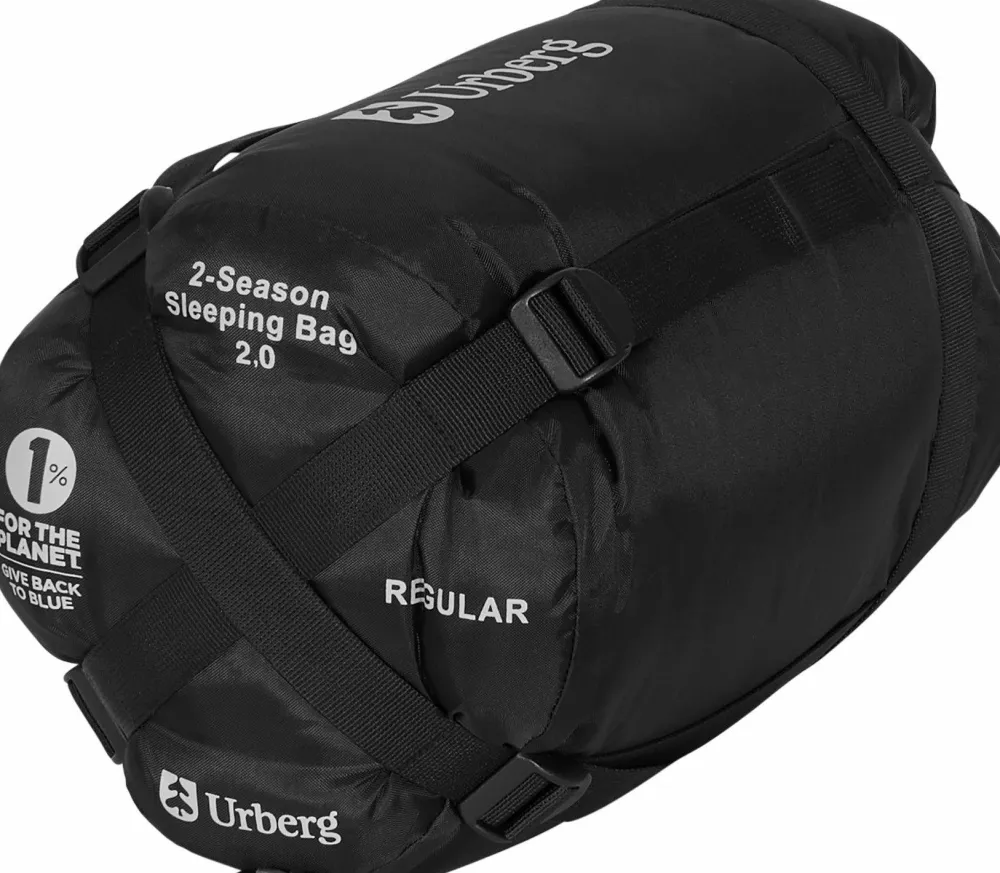 Urberg 2-Season Sleeping Bag G6 Asphalt Discount
